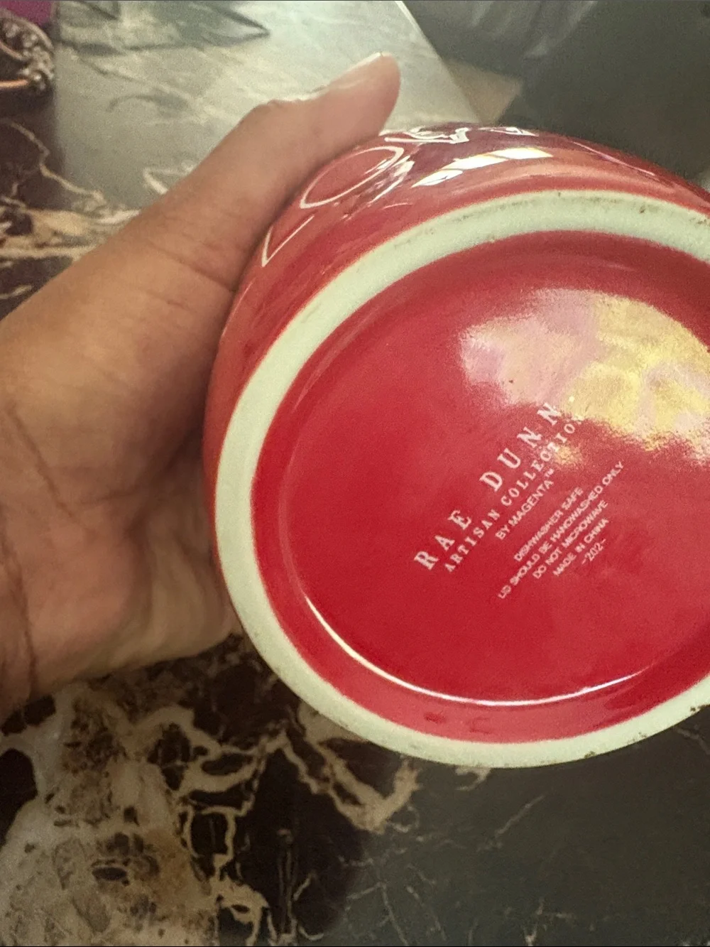 Rae Dunn bright red